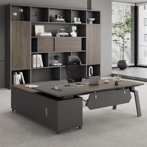 Modern Office Furniture Wooden Office Desk Design Executive Office Desk Luxury Manager’s Office Desk