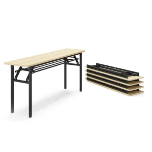 Modern Office Furniture Wooden Office Desk with Panel Wood Style