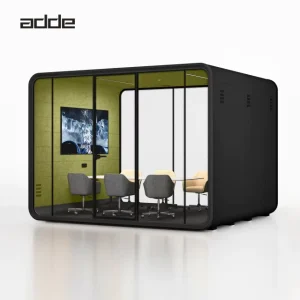 Modern Office Pod Soundproof Booth Indoor Office Phone Booth Portable Noise Insulation Acoustic Privacy Booth