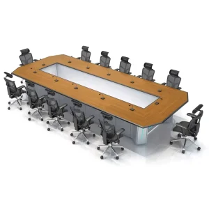 Modern Office Rectangular Conference Table High end Commercial Furniture Office Desk