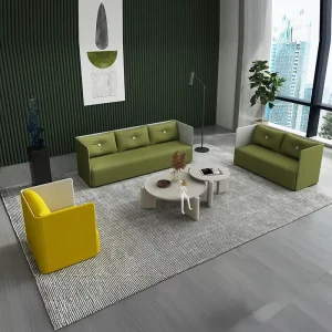 Modern Office Sofa Set Fabric for Home Office Hotel Use Custom OEM Solution with 3-5 Year Warranty