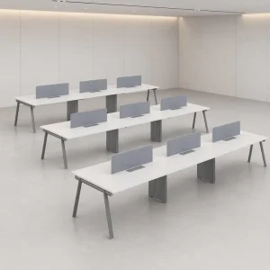 Modern Office Workstation Desk Commercial 6 Person Office Furniture Work Computer Office Table Office Versatile Workshop Use