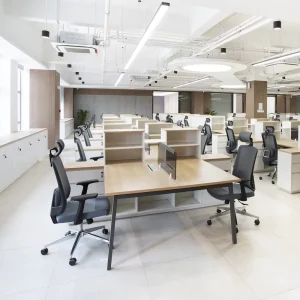 Modern Open Modular Metal Office Desk Partition Extendable Convertible 4-8 Seater Furniture Home Workspace Workstation