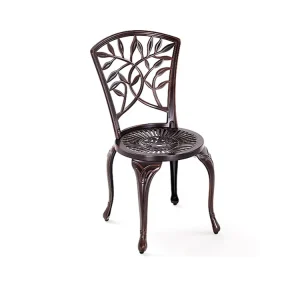 Modern Outdoor Garden Picnic White Portable Olive Chair for Events Parties Hotel Park Use Die Cast Aluminum