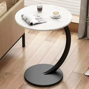 Modern Outdoor Indoor Party Side Wooden Top Bar Tables Stools Round Luxury Bedside Night Bed Side Table