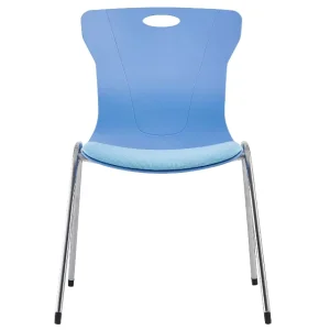 Modern Outdoor Plastic Dining Chair Ergonomic School Mall Park Waiting Chairs for Commercial Use Eco Friendly Durable