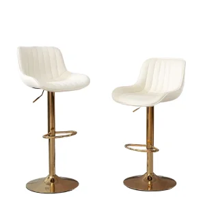 Modern PU Leather Bar Stools Chairs for Living Room