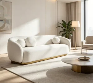 Modern PU Leather Chesterfield Sectional Sofa Set Luxury Living Room Apartment Home Furniture