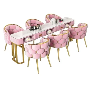 Modern PU Leather Dining Chair Upholstered Side Chair with Metal Legs for Hotel Apartment Office Restaurant Furniture