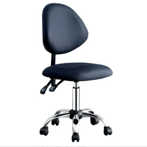 Modern PU Leather Ergonomic ESD Industrial Chair With Wheels