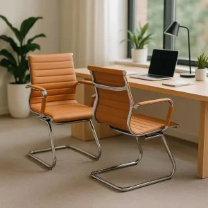 Modern PU Leather Executive Office Chair with Fixed PU Backrest Massage Function for Hotel and Dining Use