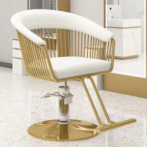 Modern PU Leather Reclining Durable Barber Chair for Salon Styling Professional Hairdressing Use