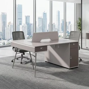 Modern Panel Office Desk Single Staff Workstation Table Custom Office Furniture