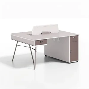 Modern Panel Office Desk Single Staff Workstation Table Custom Office Furniture