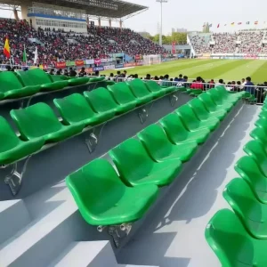 Modern Plastic Foldable Commercial Theater Furniture Indoor Outdoor Grandstand Seats for School Use
