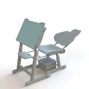 Modern Plastic School Student Desks and Chairs Set College Table for University Classroom Furniture