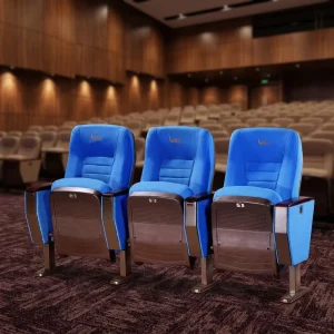 Modern Plastic Theater Furniture Auditorium Chair for School and Conference Centers