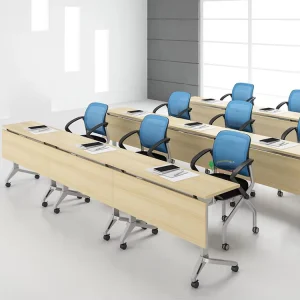 Modern Portable Folding Training Table Foldable Conference Desks Office Training Desk