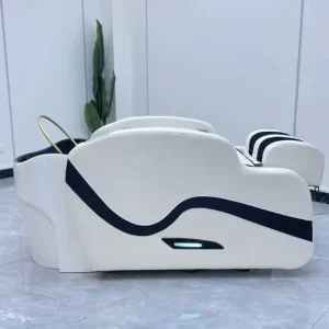 Modern Portable Salon Shampoo Chair with Electronic Component Massage Function for Bathroom Gym & Hotel Use