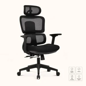 Modern Premium Ergonomic Office Mesh Chair with Full Back High Adjustable