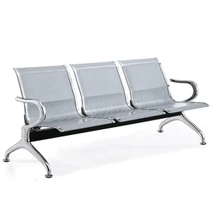 Modern Public Waiting Area Chair Stainless Steel Hospital Airport 3 Seater Waiting Chair