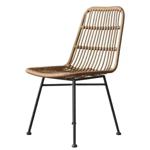 Modern Rattan Dinning Chair Rattan Bar Stool Handwoven Rattan Counter Stool Customized in HNh Craft Factory