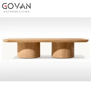 Modern Rectangular Coffee Table GOVAN Brand 2 Year Warranty Standard Size Well Fitted Outdoor Dining Hotel Villa Living