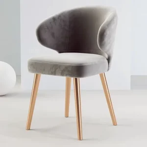 Modern Restaurant Hotel Family Luxury Upholstered Leather Dining Chair
