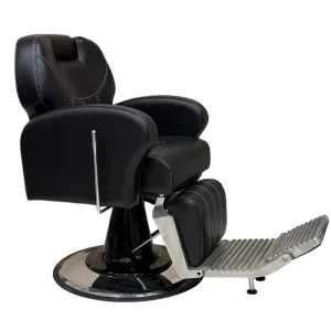 Modern Salon Styling Chair Adjustable Hydraulic Lift Barber Chair Comfort Cushion 360 Rotatable Heavy Duty Beauty Chair