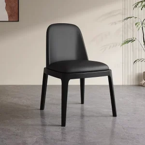 Modern Scandinavian Style Hotel Banquet Chairs with Backrest Upholstered Home Bar and Restaurant Chairs with Natural Oak Frames