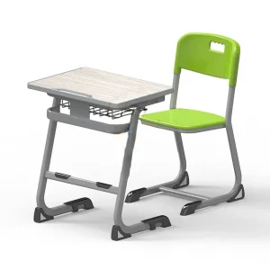 Modern School Furniture Adjustable Classroom Desk and Chair Set for University Students