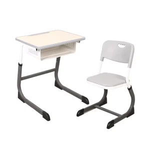 Modern School Furniture Suppliers Student Desk Primary School Table and Chairs Set MDF Classroom School Desk and Chair