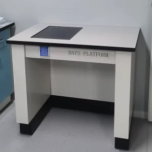 Modern School Laboratory Bench Flat Balance Bench Chemical Lab Anti Vibration Table