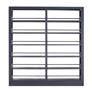 Modern School Library Metal Study Shelves Multi level Steel Duty Furniture Customized RAL Color Durable Easy Assembly