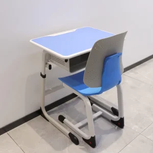 Modern School Set Furniture Classroom Study Desks and Chairs Environmentally Friendly and Durable