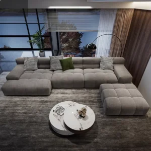 Modern Sectional Fabrics Sofa Living Room Sofas for Home Luxury Sofa Set L Shape Corner Sofa Furniture for Hotels Nordic Sofa