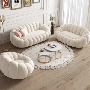 Modern Sectional Lazy Compressible Sofa Set Single or Double Use Reclining and Sleeping Bedroom Living Room Balcony Sofa Chair