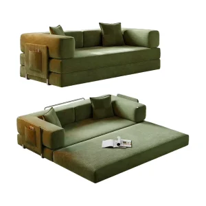Modern Sectional Sofa Set Furniture One Piece Dual Purpose Small Sofa Bed 32D Compression Bean Bag Sofa Couch Living Room Sofas