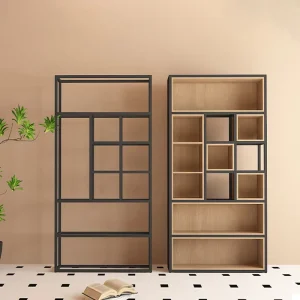 Modern Simple Commercial Furniture Bookshelves for Home Office and School Library for Living Room Use