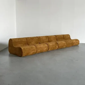 Modern Simple Customize Soft Fabric Velvet Sectional Modular Sofa Set Villa Home Living Room Combination Couch Single Sofa Chair
