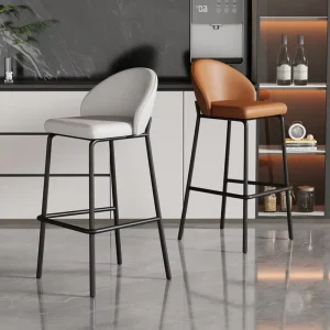 Modern Simple Designer Bar Chair High Scandinavian Stool Coffee Shop Home Island Kitchen Outdoor Hotel Restaurant Living Room