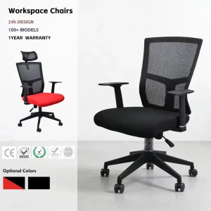 Modern Simple Ergonomic Steel Frame Office Chair Massage Adjustable Height Armrest Tilting Lifting Comfort for Home Office