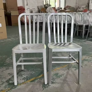 Modern Simple Metal Chair Industrial Style Stackable Restaurant Dining Room Leisure Steel Chairs
