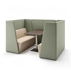 Modern Simple Rest and Waiting Area High Back Card Seat Library Coffee Shop Creative Sofa