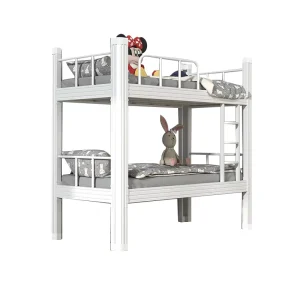 Modern Simple Steel Bunk Beds for College Dormitory School Hotel Use Double Floor Metal Bed