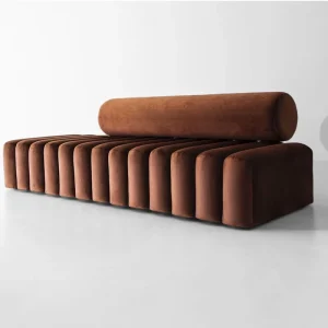 Modern Simple Style Customize Fabric Size Leisure Straight Sofa Home Living Room Soft Couch Hotel Cafe Shop Office Lounge Bench