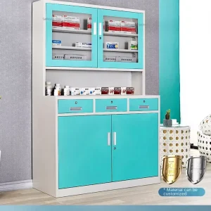 Modern Simplicity Design Hospital Medicine Cabinet for Clinic Pharmacy Storage China Origin Medical Equipment