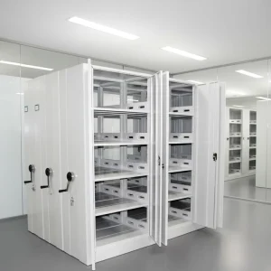 Modern Sliding Library Shelves Metal Compactor High Density Filing Cabinet Mobile Shelving System for Office School