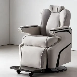 Modern Sofa Comfortable Grey Beauty Hair Salon Styling Chair for Salon Hair Beauty Massage Barber Chairs