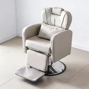 Modern Sofa Comfortable Grey Beauty Hair Salon Styling Chair for Salon Hair Beauty Massage Barber Chairs